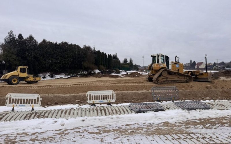 5/5 Prace przy budowie północnej obwodnicy - styczeń 2026