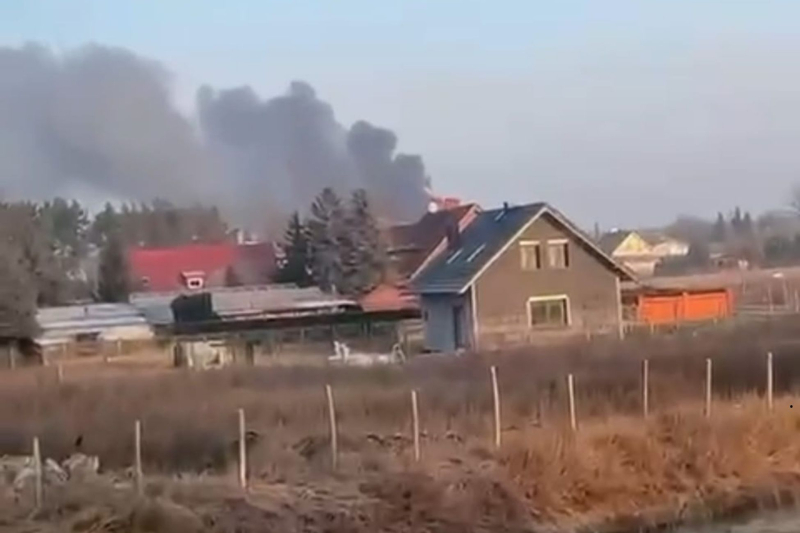 1/7 Pożar wagonu mieszkalnego w Dzierżowie