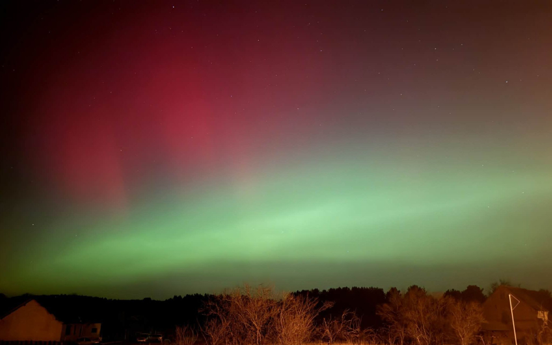 6/26 Zdjęcia zorzy polarnej czytelników gorzowianin.com