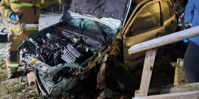 Wypadek z udziałem kierującego fordem w Wysokiej