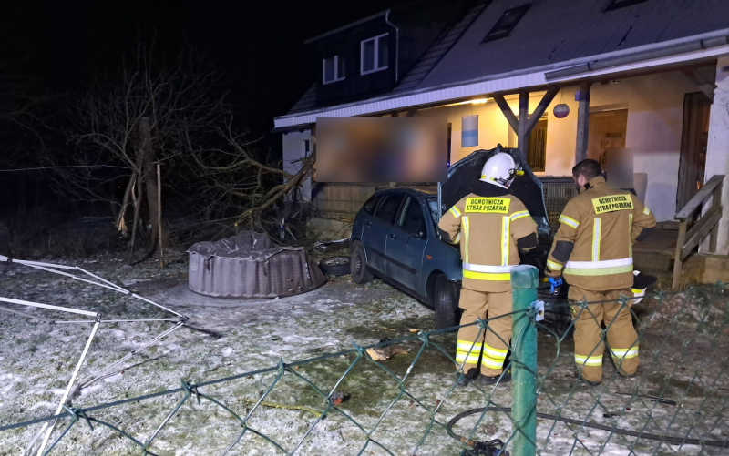 2/4 Wypadek z udziałem kierującego fordem w Wysokiej