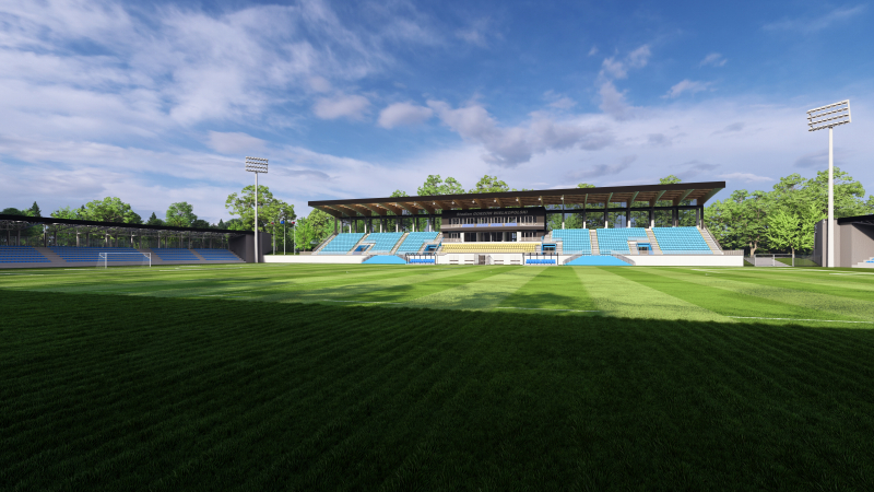 2/14 Nowe wizualizacje stadionu piłkarskiego w Gorzowie
