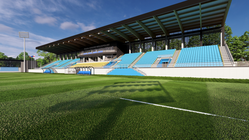 3/14 Nowe wizualizacje stadionu piłkarskiego w Gorzowie
