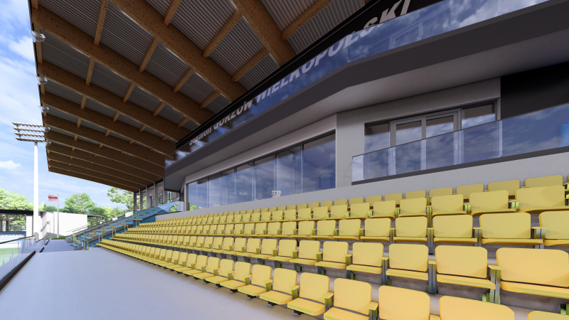 4/14 Nowe wizualizacje stadionu piłkarskiego w Gorzowie