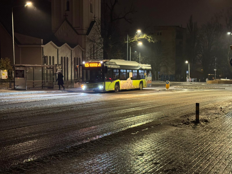 1/13 Gołoledź w Gorzowie