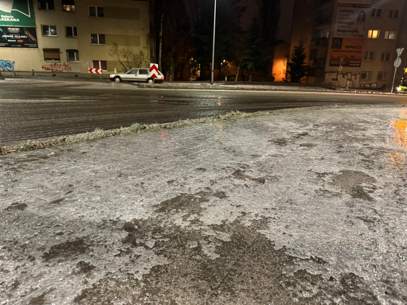 7/13 Gołoledź w Gorzowie