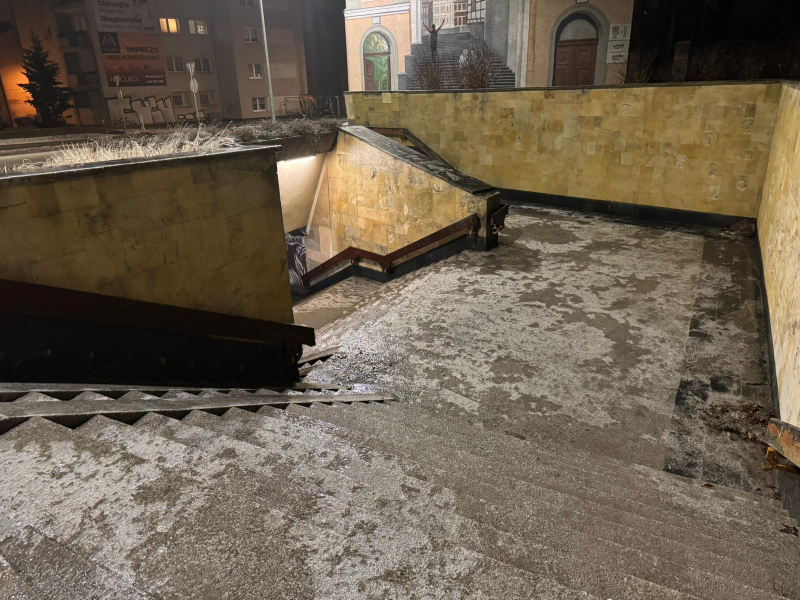 8/13 Gołoledź w Gorzowie