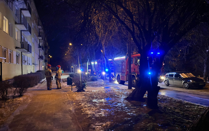 1/8 Tragiczny pożar mieszkania przy ul. Widok