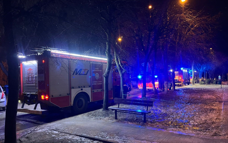2/8 Tragiczny pożar mieszkania przy ul. Widok