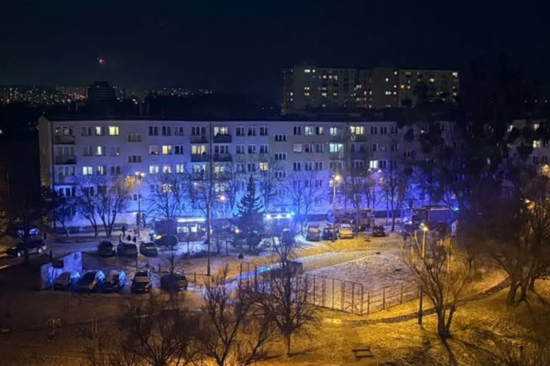 4/8 Tragiczny pożar mieszkania przy ul. Widok