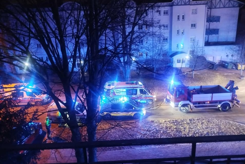 1/11 Wybuch w bloku przy ul. Wróblewskiego w Gorzowie