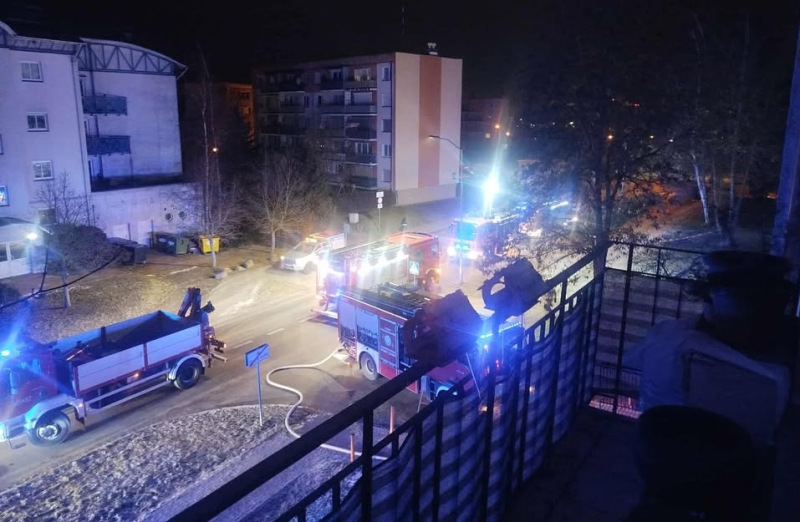 2/11 Wybuch w bloku przy ul. Wróblewskiego w Gorzowie