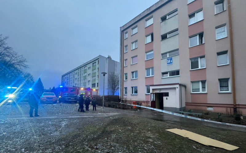 3/11 Wybuch w bloku przy ul. Wróblewskiego w Gorzowie