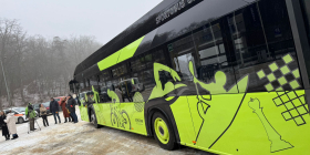 Pierwsze sportobusy w Gorzowie. Nowe elektryki pokazane pod Areną