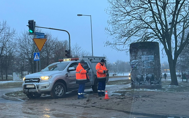 1/3 Awaria wodociągu na os. Górczyn w Gorzowie 