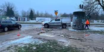 Awaria wodociągu na os. Górczyn w Gorzowie 