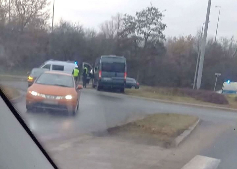 1/4 Policyjny pościg za kierowcą busa w Gorzowie