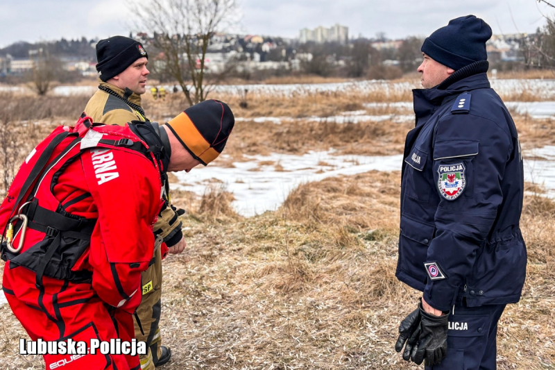 3/7 Poszukiwania 26-letniej Angeliki nad Wartą w Gorzowie
