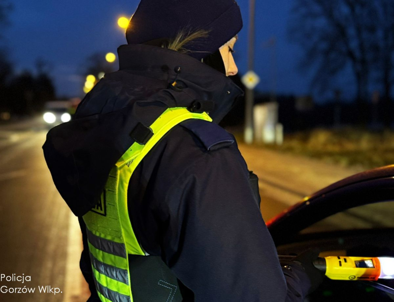 1/4 Poranne kontrole trzeźwości w Gorzowie