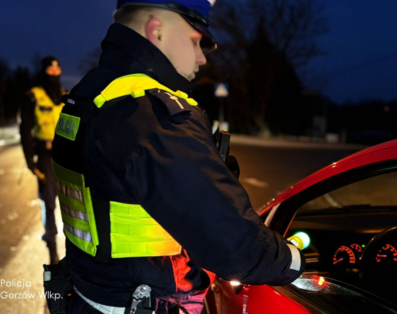 4/4 Poranne kontrole trzeźwości w Gorzowie