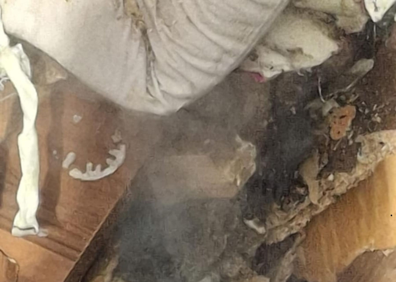 4/5 Pożar śmieciarki w Ludzisławicach