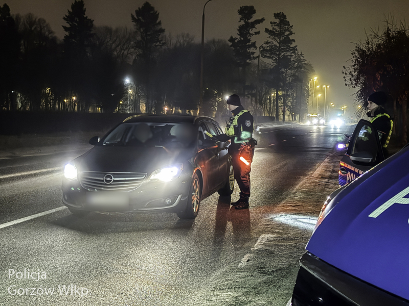 8/12 Kontrole trzeźwości w Gorzowie