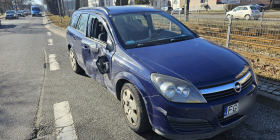 Zderzenie Opla, Renault i Audi przy Walczaka