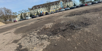 Parking przy Starostwie Powiatowym do przebudowy