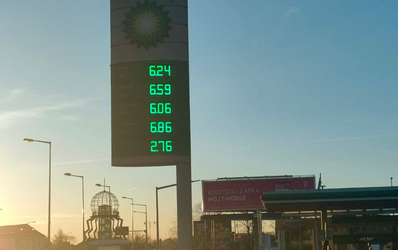 1/4 Podwyżka cen na stacjach paliw w Gorzowie