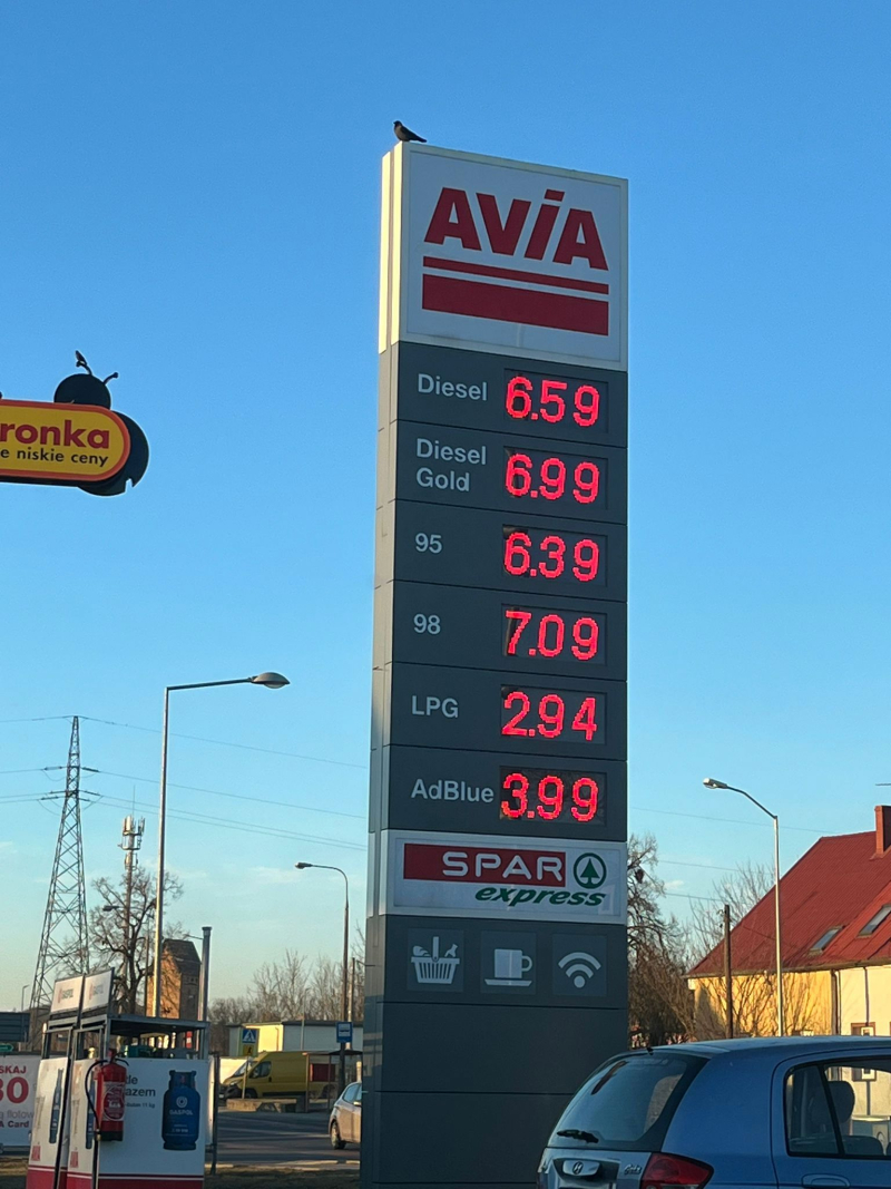 4/4 Podwyżka cen na stacjach paliw w Gorzowie