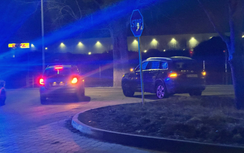 3/5 Zderzenie Skody i motocyklisty na Szczecińskiej