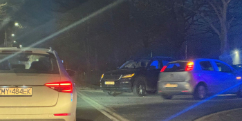 Zderzenie Skody i motocyklisty na Szczecińskiej