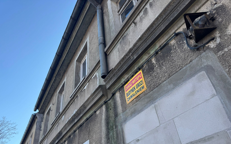 1/9 Kamienice i budynki gospodarcze przy Przemysłowej do wyburzenia