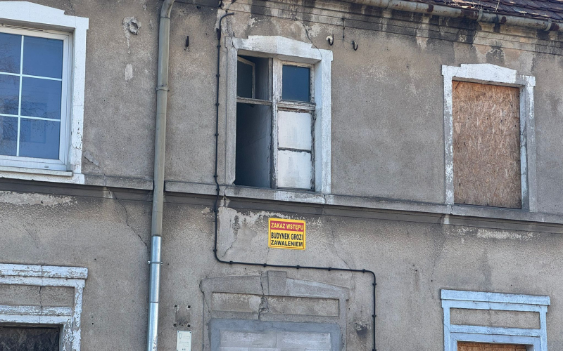 4/9 Kamienice i budynki gospodarcze przy Przemysłowej do wyburzenia