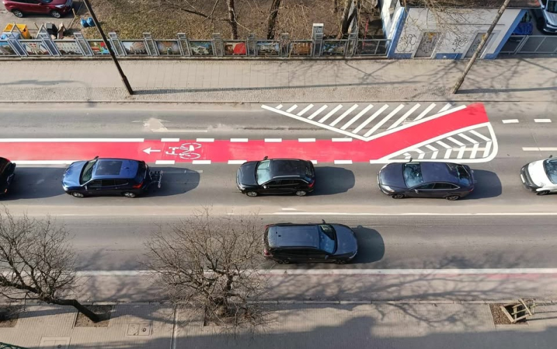 8/11 Nowa ścieżka rowerowa w centrum Gorzowa