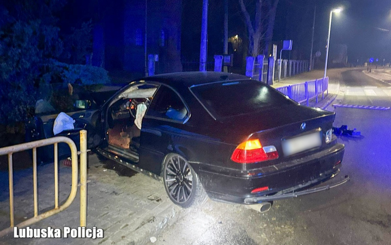 3/12 Rajd pijanego 17-latka w BMW ulicami Skwierzyny