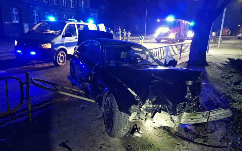 12/12 Rajd pijanego 17-latka w BMW ulicami Skwierzyny