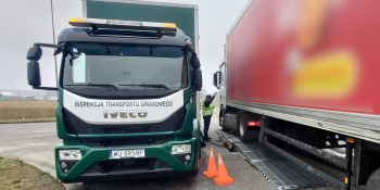 Kontrole ITD ciężarówek dowożących towary do supermarketów