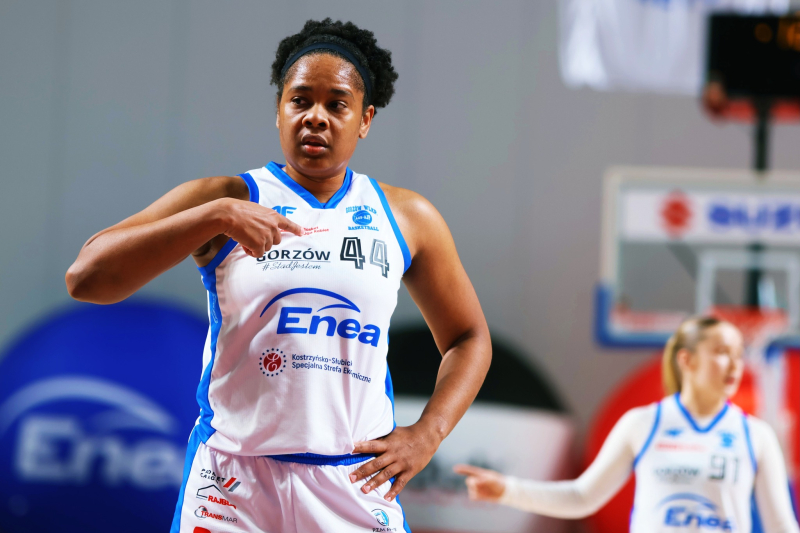 8/8 Półfinał Basket Ligi Kobiet: AZS AJP Gorzów - AZS Politechnika Poznań 