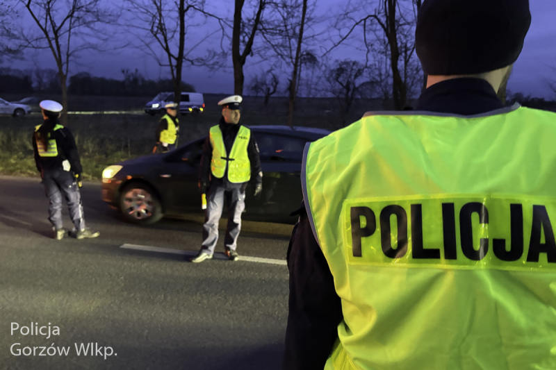 2/5 Poranne kontrole trzeźwości na Myśliborskiej