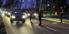 Poranne kontrole trzeźwości na Myśliborskiej