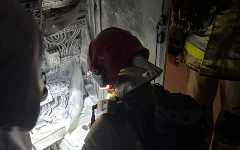 2/7 Pożar rozdzielni elektrycznej w szpitalu w Gorzowie