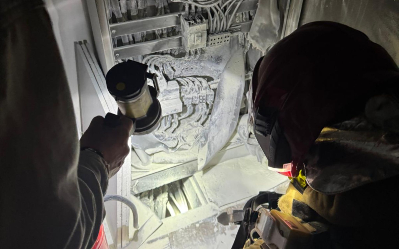 3/7 Pożar rozdzielni elektrycznej w szpitalu w Gorzowie