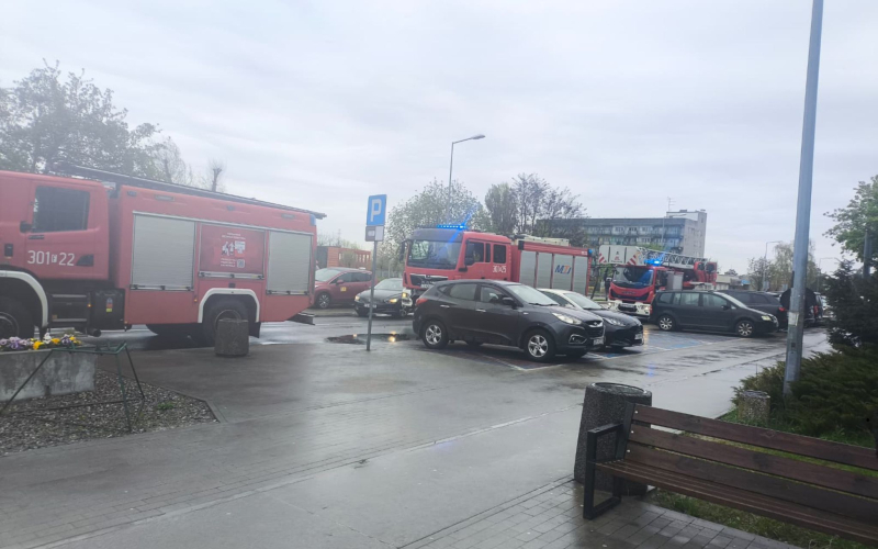 4/7 Pożar rozdzielni elektrycznej w szpitalu w Gorzowie