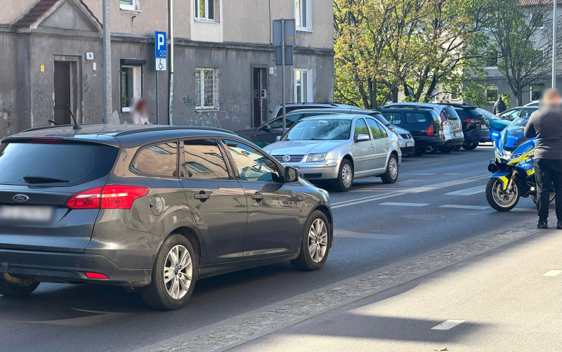 Potrącenie pieszego przy ul. Towarowej