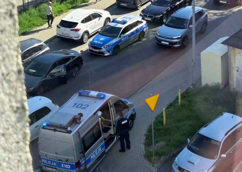 1/7 Awantura i potrącenie przy ul. Wyczółkowskiego