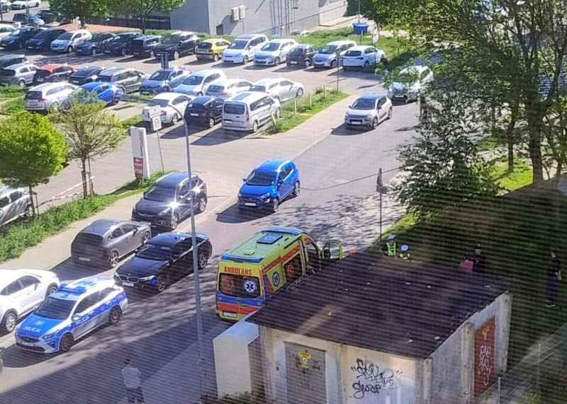 3/7 Awantura i potrącenie przy ul. Wyczółkowskiego