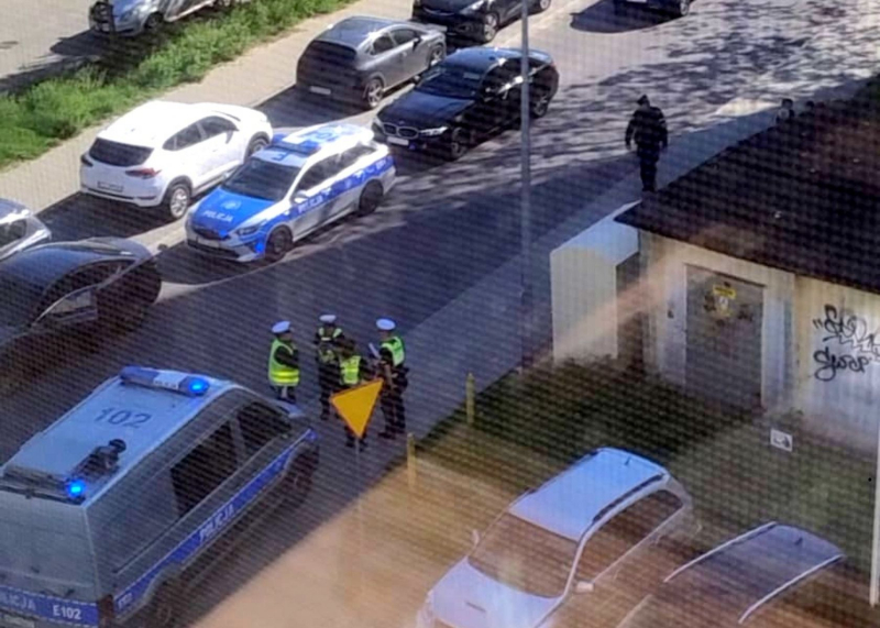 7/7 Awantura i potrącenie przy ul. Wyczółkowskiego
