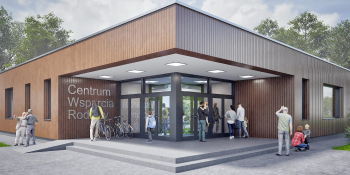 Wizualizacja centrum wsparcia rodziny w Gorzowie