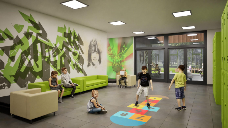 11/13 Wizualizacja centrum wsparcia rodziny w Gorzowie